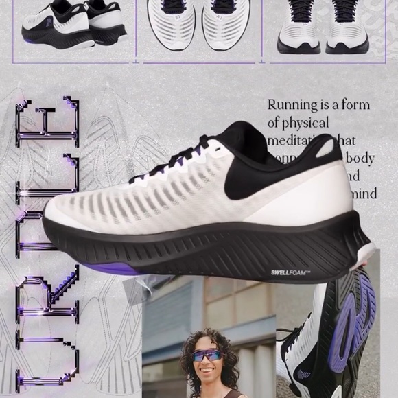 RAD ONE Other - R.A.D One RAD R-1 Running Sneakers Shoes Purple
